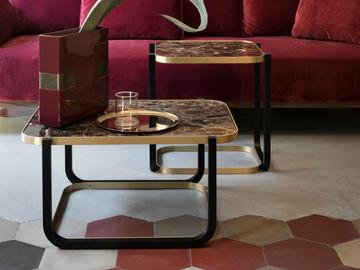 DUET - Marble coffee table by Wiener GTV Design - view 2